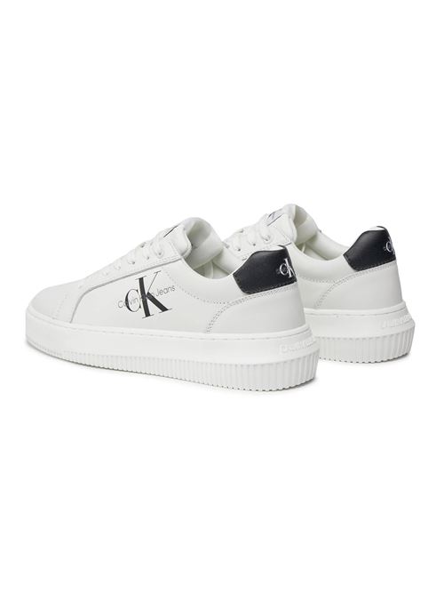 CALVIN KLEIN Women's Leather Sneakers CALVIN KLEIN | YW0YW008230LB